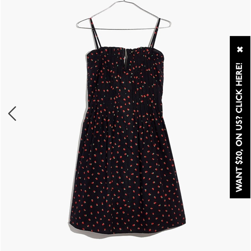 Pintuck Cami Dress Strawberry